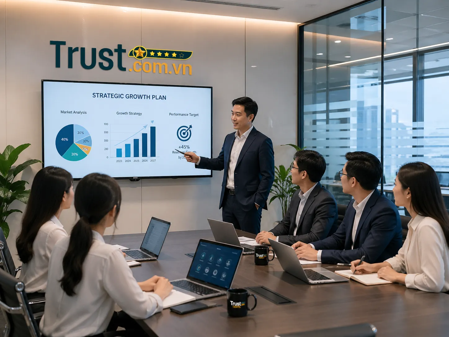 Buổi họp chiến lược với đối tác
